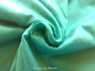Aquamarine Silk Dupioni Indian Fabric