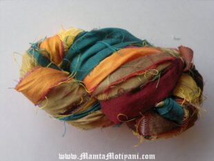 Bee-eater Passerine Silk Sari Yarn Ribbon