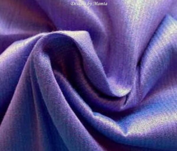 Blue Silk Dupioni Fabric