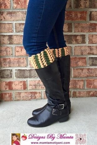 Braided Boot Cuff Pattern