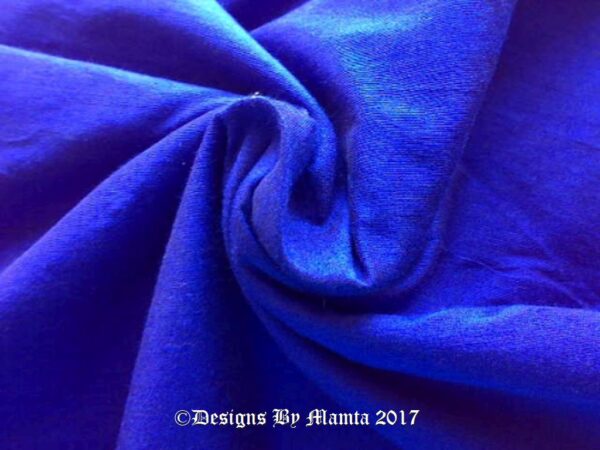 Bright Royal Blue Art Silk Fabric
