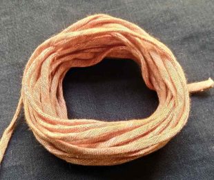 Brown Cotton Silk Cord
