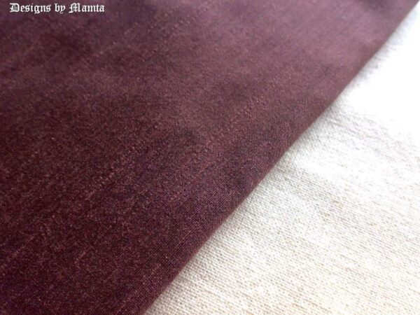 Brown Silk Dupioni Fabric