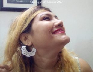 Chaand Baaliyan Crochet Earrings Pattern