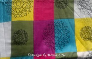 Colorful Indian Block Print Fabric