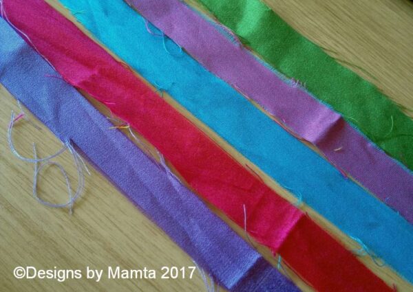 Colorful Sari Ribbons