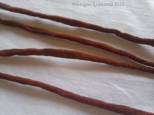 Copper Brown Silk Cord