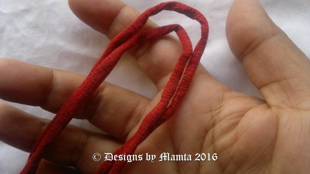 Silk Cord Jewelry Making, Silk Thread Knot Cord