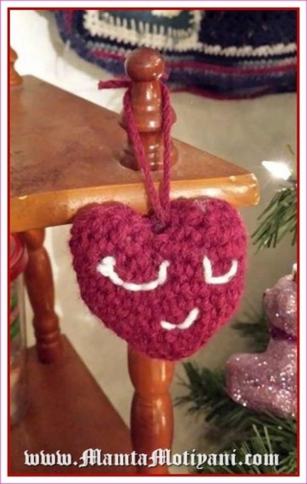 Crochet Amigurumi Heart Pattern