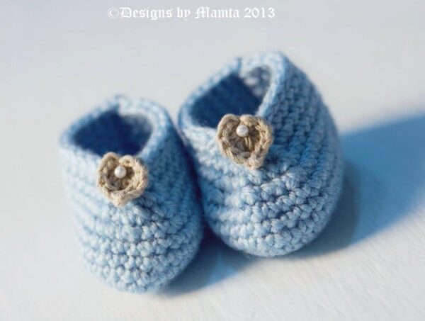 Crochet Baby Shoes Pattern