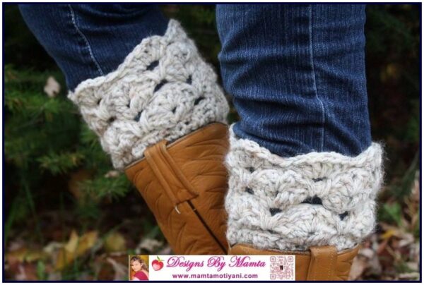 Crochet Boot Cuff Pattern