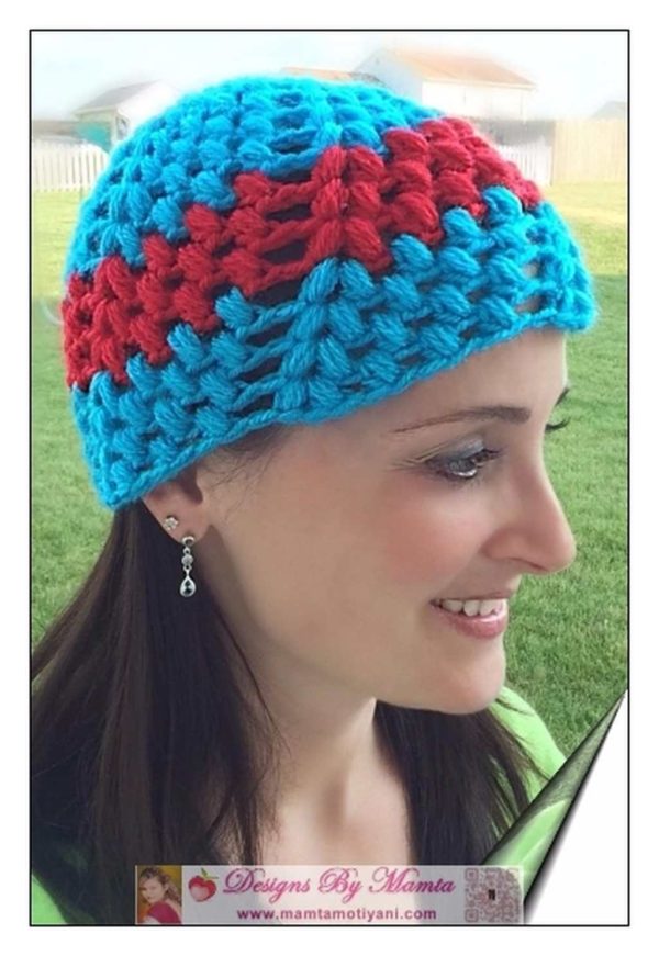 Crochet Bubbles Hat Pattern