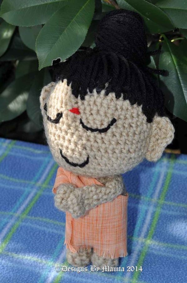 Crochet Buddha