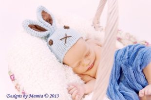 Crochet Bunny Hat With Ears Pattern