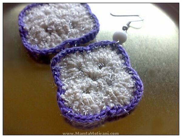 Crochet Earrings Pattern