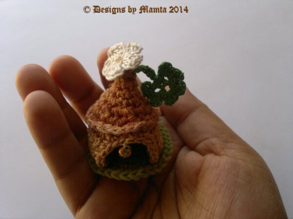 Crochet Gnome House Amigurumi Pattern