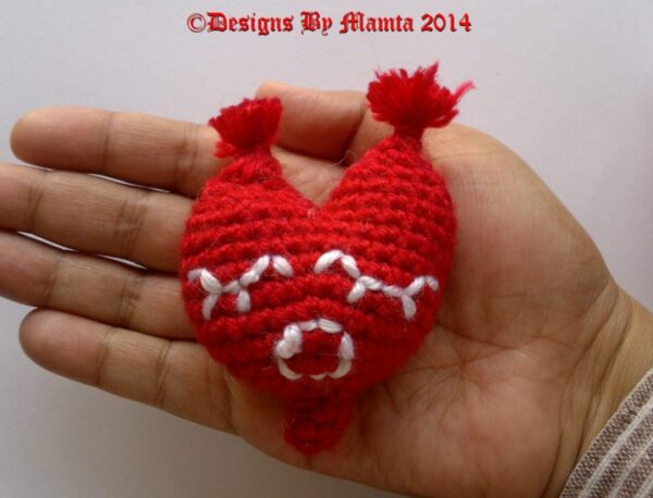 Crochet Heart Amigurumi Pattern
