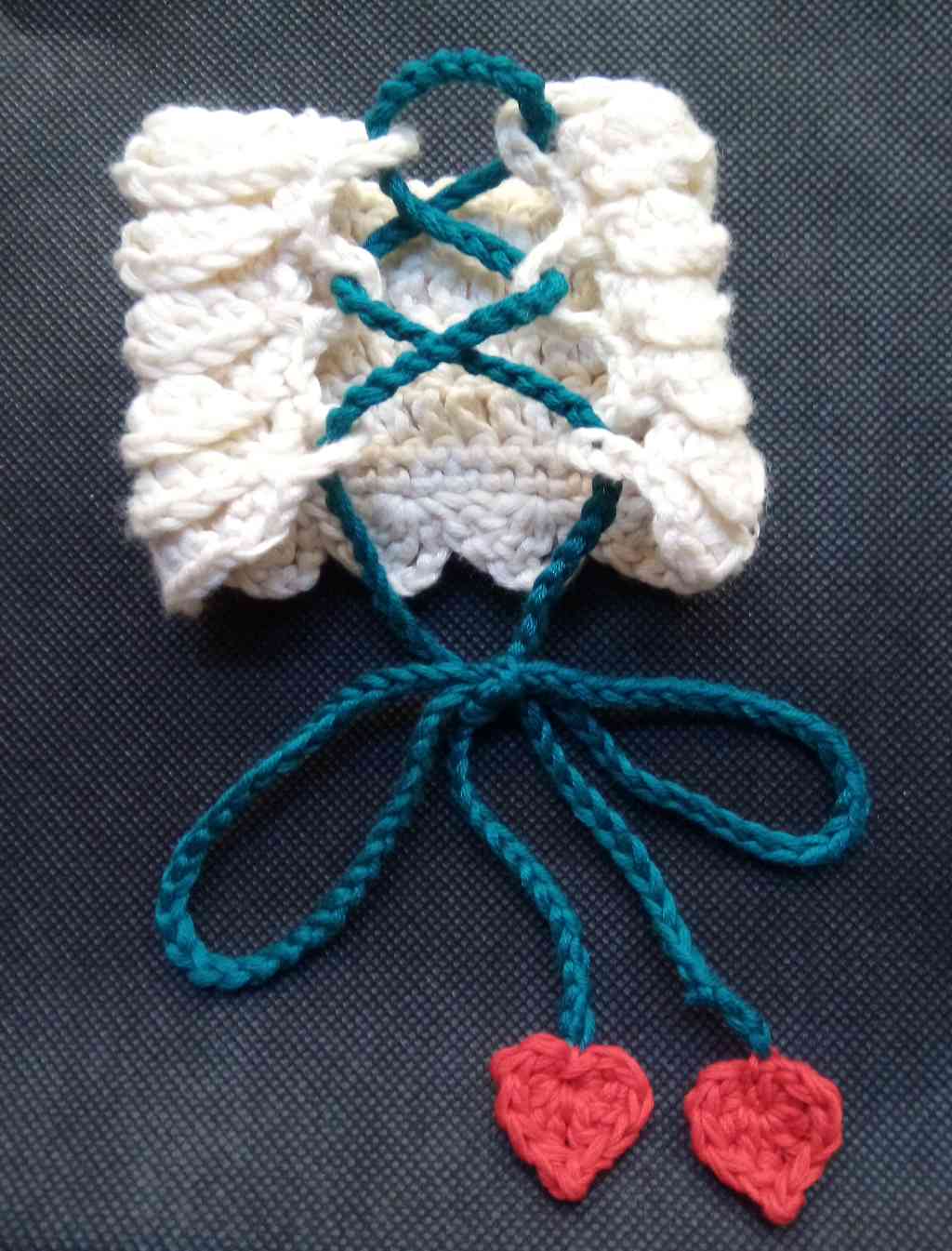 Crochet Heart Cuff Pattern