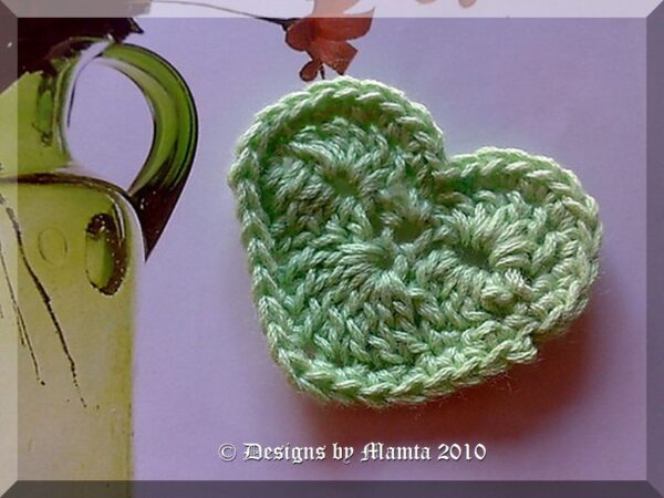 Crochet Heart Pattern
