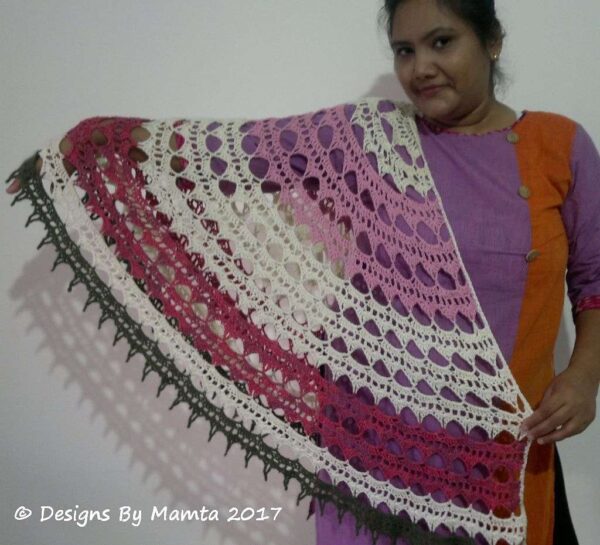Crochet Mandala Shawl Pattern