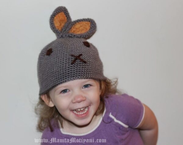 Crochet Rabbit Hat Pattern
