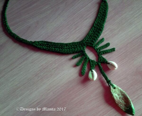Crochet Tribal Necklace Pattern