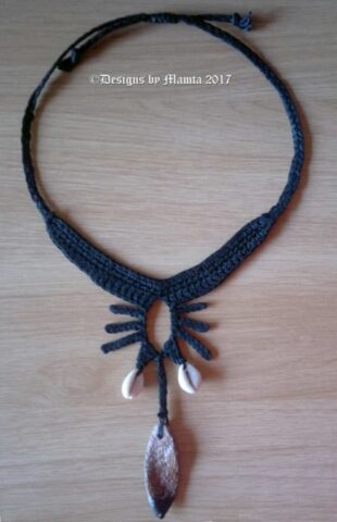Crochet Tribal Spider Necklace Pattern