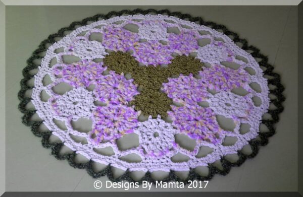 Earth Mandala Crochet Pattern
