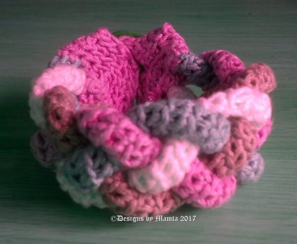 Easy Crochet Cuff Bracelet