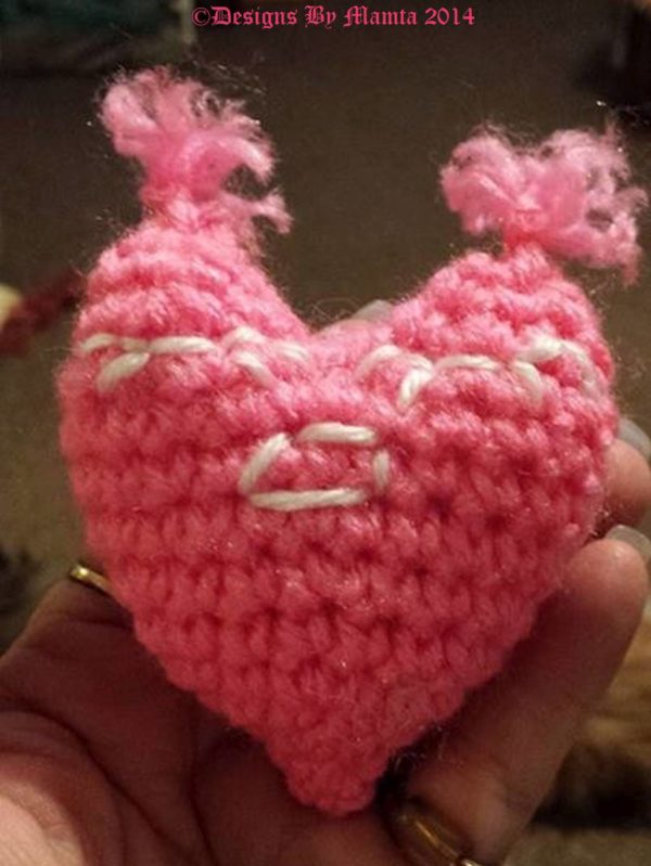Easy Crochet Heart Pattern