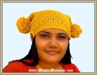 Easy Crochet Square Hat Pattern