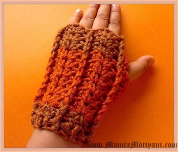 Fingerless Glove Crochet Pattern