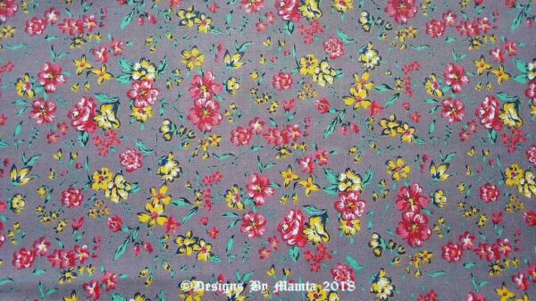 Floral Print Fabric