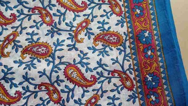 Floral Print Indian Fabric
