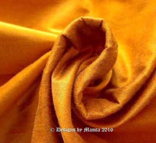 Goldenrod Silk Dupioni Fabric