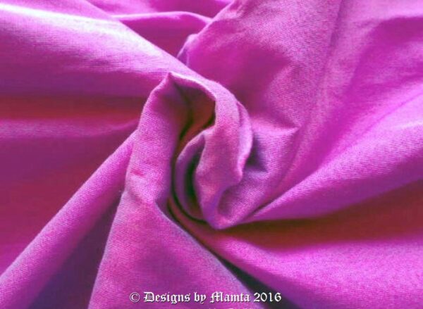 Heliotrope Violet Silk Dupioni Fabric