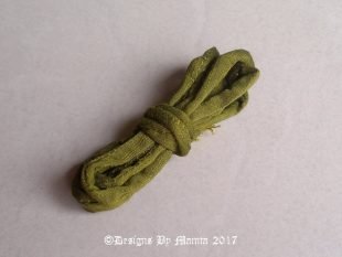 Henna Green Silk Cord