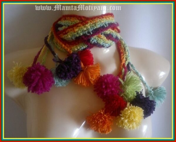 Hippie Scarf Crochet Pattern