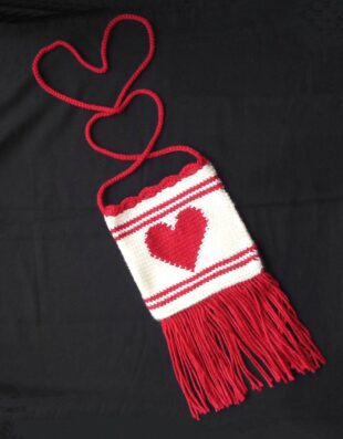 Hippy Heart Bag Crochet Pattern