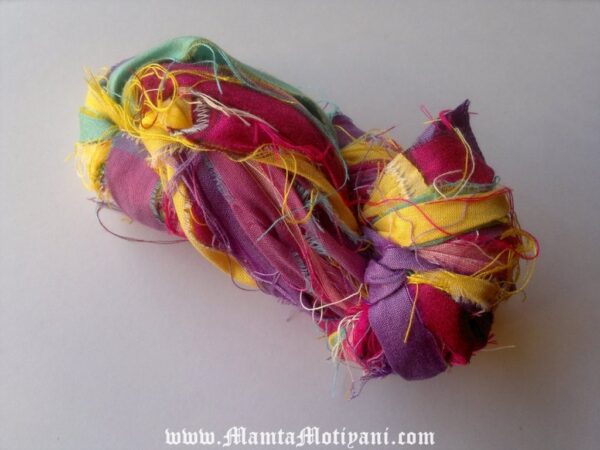 Inspirational Sari Ribbon Yarns