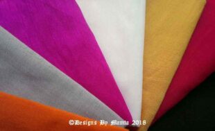 Kingfisher Fat Quarters Art Silk Fabric