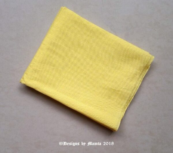 Lemon Yellow Art Silk Dupioni Fabric