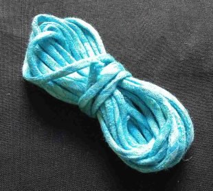 Light Blue Cotton Silk Cord
