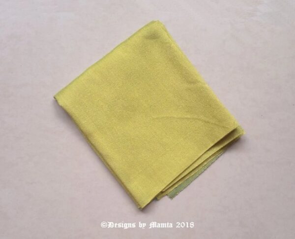 Lime Green Art Silk Fabric