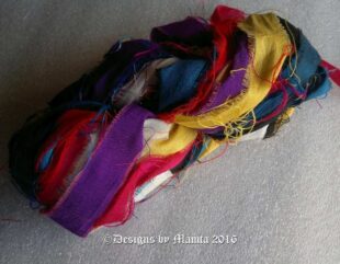 Mandarin Duck Sari Silk Yarn