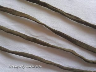 Mocha Brown Silk Cord For Jewelry Making