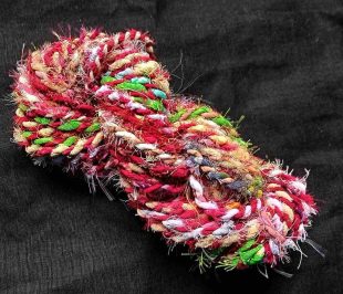 Multicolored Fabric Twine Cord
