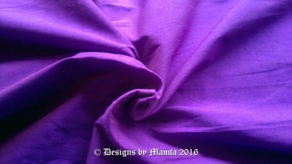 Neon Purple Dupioni Silk Fabric