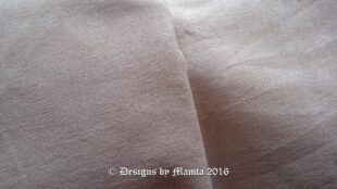 Off White Natural Linen Flax Fabric