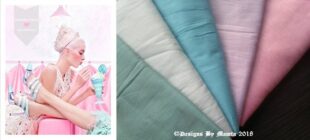 Party Doll Fat Quarters Silk Fabric Bundle